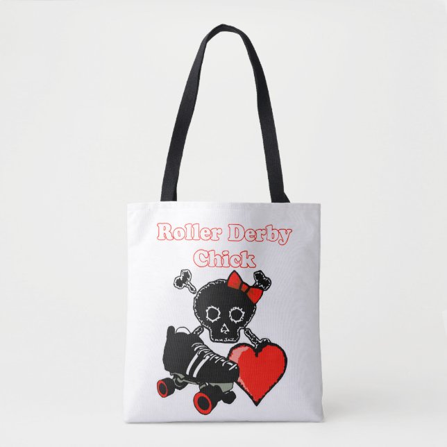 Bolsa Tote Pintinho Roller Derby (Vermelho) (Frente)