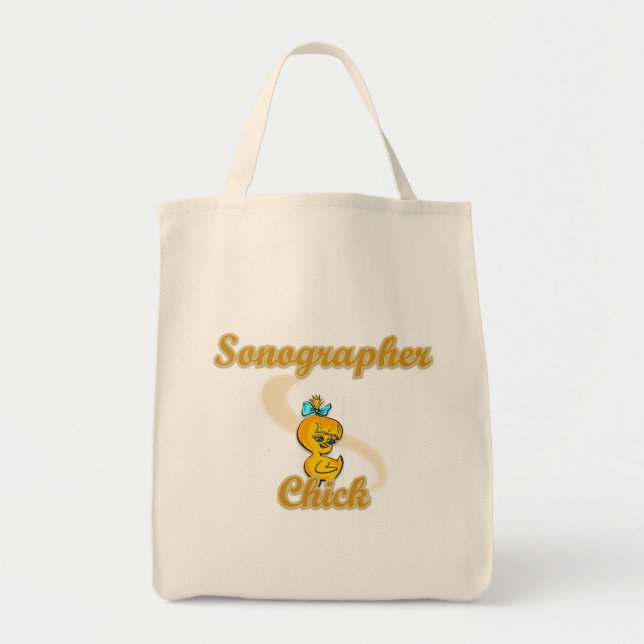 Bolsa Tote Pintinho Sonógrafo (Frente)