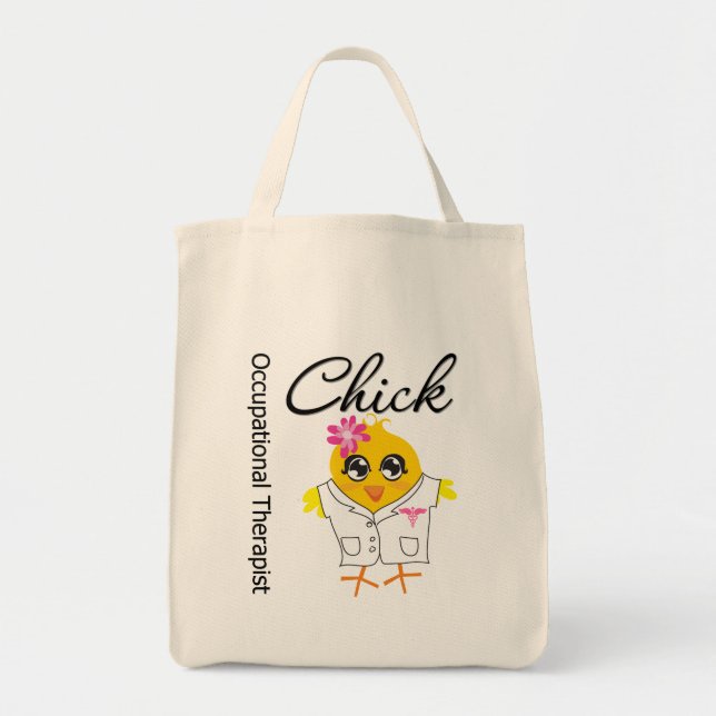 Bolsa Tote Pintinho Terapêutico Ocupacional (Frente)