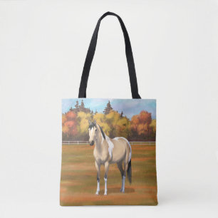 Bolsa Tote Pinto Pinto Dun Paint Horse