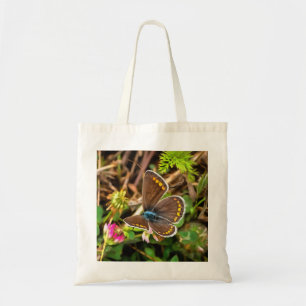 Bolsa Tote Pintor Polommatus Icarus, Borboleta Azul Comum