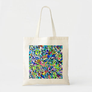 Bolsa Tote Pintura de abstrato, colorido e cômoda