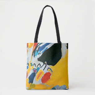 Bolsa Tote Pintura de Abstrato do concerto de Impressão de Ka