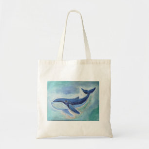 Bolsa Tote Pintura de Baleia