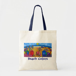 Bolsa Tote Pintura de Beach Colors por Lisa Lorenz