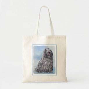 Bolsa Tote Pintura de Bergamasco para Sheepdog - Cão Origina