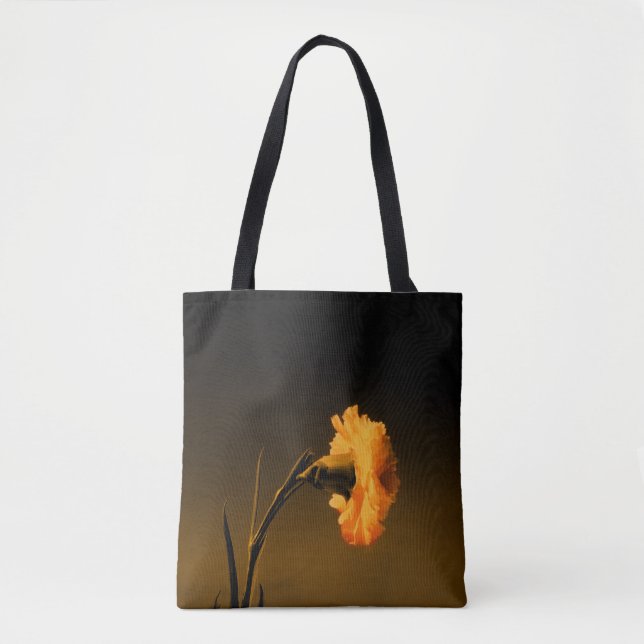 Bolsa Tote Pintura de Cravo Vintage (Frente)