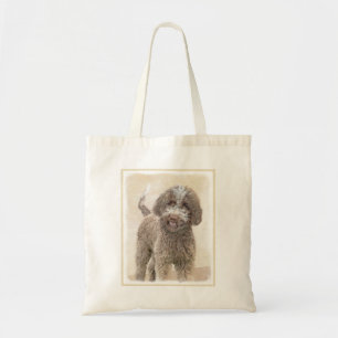 Bolsa Tote Pintura De Lagotto Romagnolo - Arte De Cão Origin