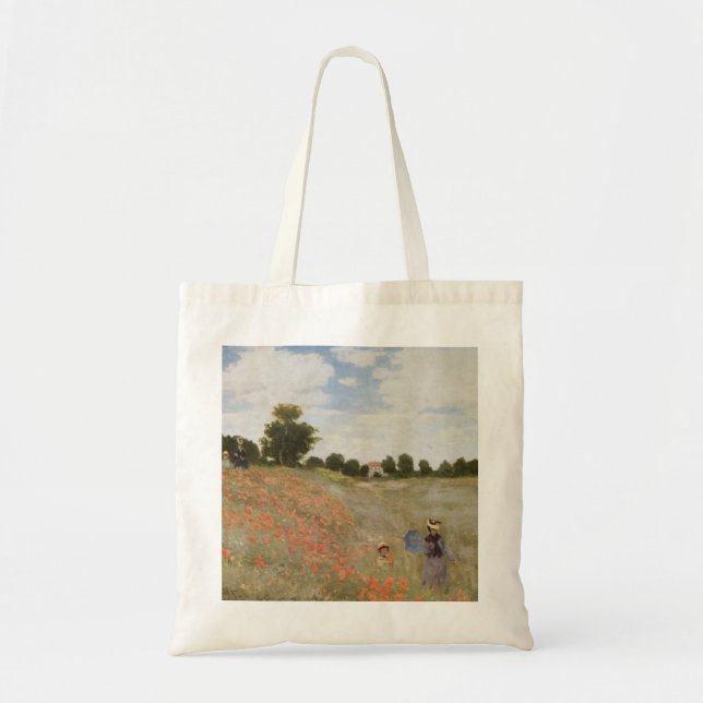Bolsa Tote Pintura de Monet (Frente)