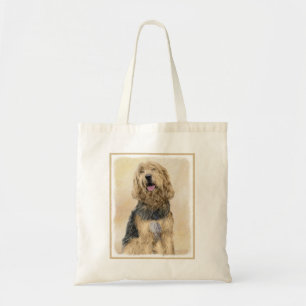 Bolsa Tote Pintura De Otterhound - Arte De Cão Original Boni