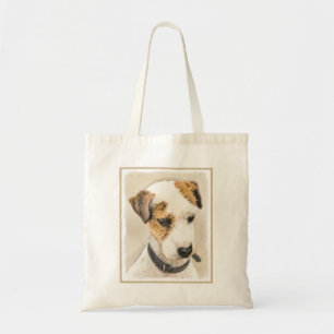 Bolsa Tote Pintura de Parson Jack Russell Terrier - Arte Cani
