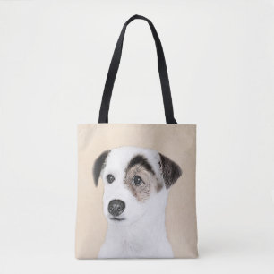 Bolsa Tote Pintura de Parson Jack Russell Terrier - Arte Cani