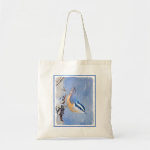 Bolsa Tote Pintura De Pássaros Original De Raça Vermelha