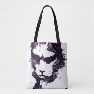 Bolsa Tote Pintura De Pincel De Arma Com Espírito Livre Da Na