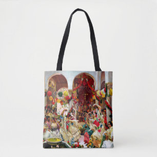 Bolsa Tote Pintura de Sorolla - Sevilha, a Dança