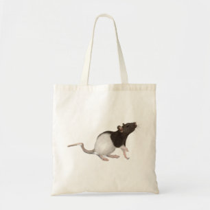 Bolsa Tote Pintura do rato do animal de estimação