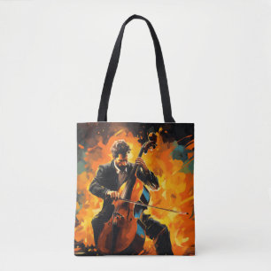 Bolsa Tote Pintura em Abstrato