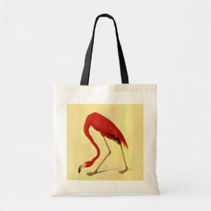 Bolsa Tote Pintura em Flamingo Americano Audubon