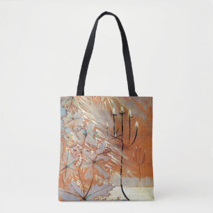 Bolsa Tote Pintura famosa no inverno (V)
