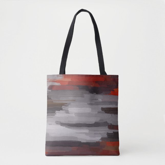 Bolsa Tote Pintura na Abstrato Art nº 15 (Frente)