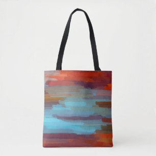 Bolsa Tote Pintura na Abstrato Art nº 23