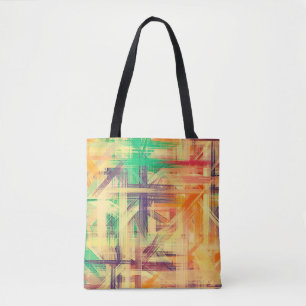 Bolsa Tote Pintura na Abstrato Art nº 28
