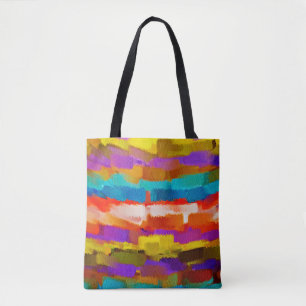 Bolsa Tote Pintura na Abstrato Art nº 6