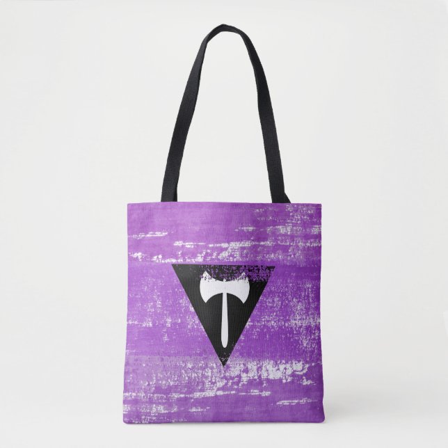 Bolsa Tote Pintura Orgulho Lésbico (Lábri) (Frente)