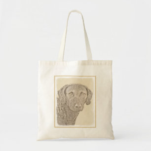 Bolsa Tote Pintura Original para Cão na Baía de Chesapeake Re