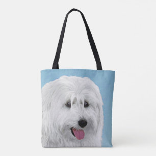 Bolsa Tote Pintura Polonesa De Ovinos - Arte Canina