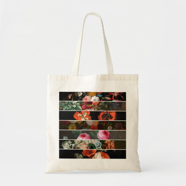 Bolsa Tote Pinturas de Flores (Frente)