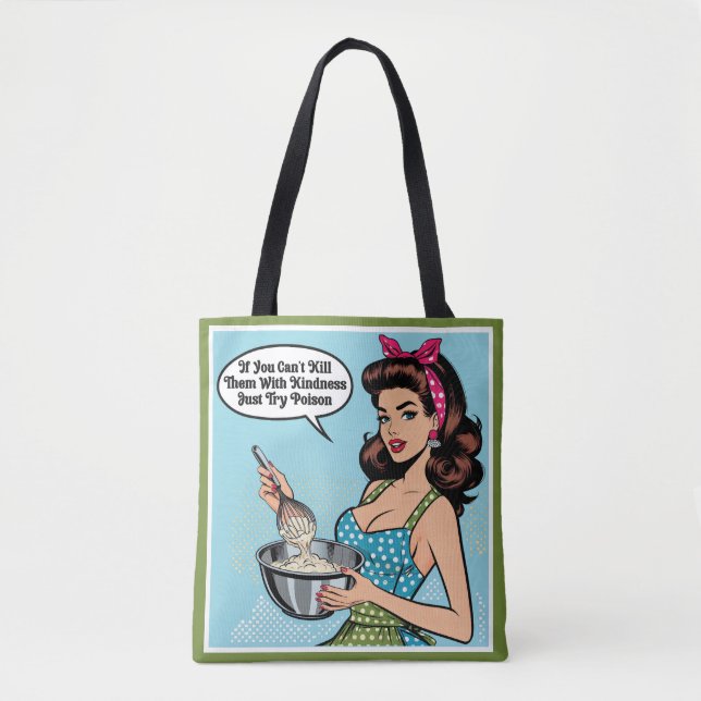Bolsa Tote Pinup_ com gentileza (Frente)