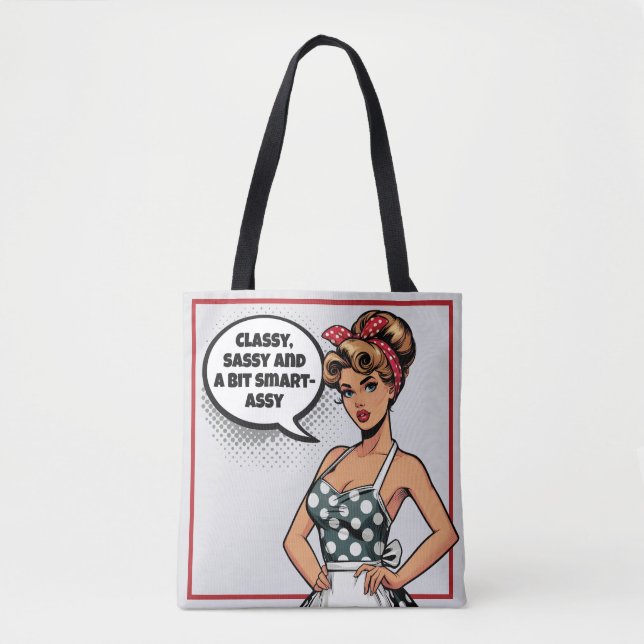 Bolsa Tote Pinup_ Smart Assy Retroativo (Frente)