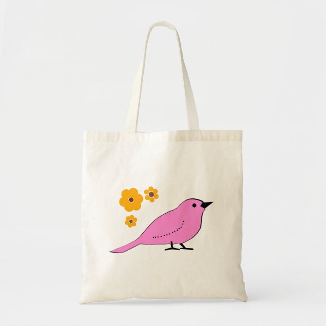 Bolsa Tote Piper  Rosa Tote Bag (Frente)