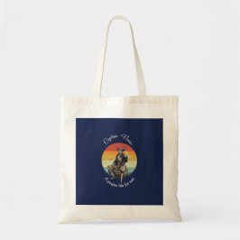 Bolsa Tote Pirata do Partido do Esqueleto Rum Sunset