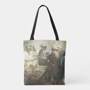 Bolsa Tote Piratas Antigos, Preparando-se para Motim por NC W