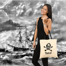 Pirate Skull e Crossbones Booty Bag