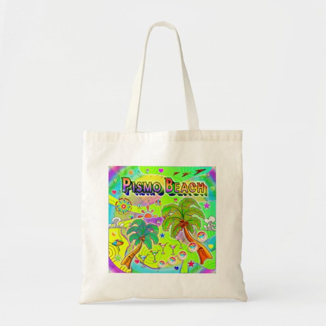 Bolsa Tote Pismo Beach Mente Foco Tote Bag (Frente)