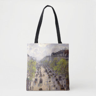 Bolsa Tote Pissarro - Boulevard Montmartre, Primavera
