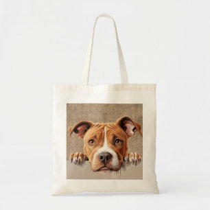 Bolsa Tote Pit Bull Americano Peking Puppy Dog Pet