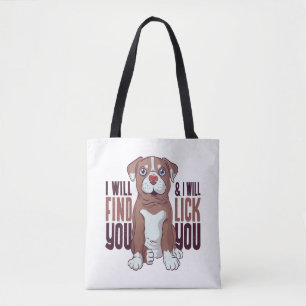 Bolsa Tote Pit Bull, Terrier Puppy Dog