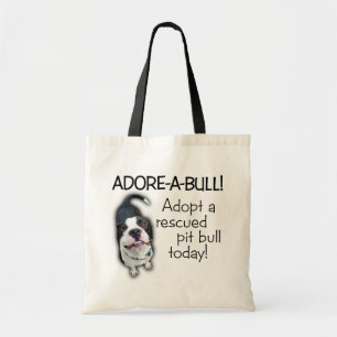 Bolsa Tote Pitbull de Adore-UM-Bull!