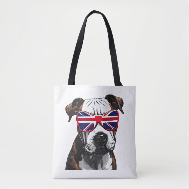 Bolsa Tote Pitbull Excelente Inglaterra (Frente)