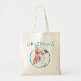 Bolsa Tote Pittie Love Tote Bag