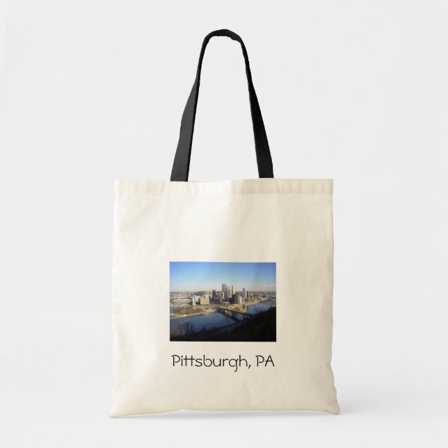 Bolsa Tote Pittsburgh PA (Frente)