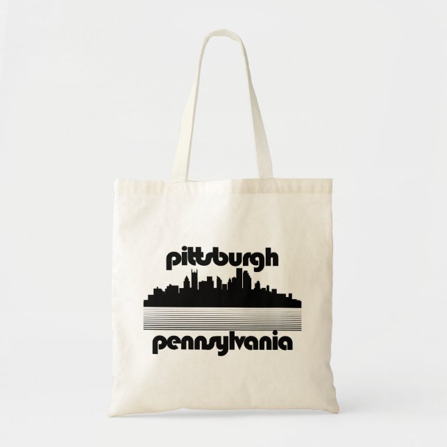 Bolsa Tote Pittsburgh Pensilvânia (Frente)