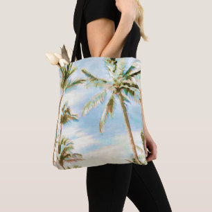 Bolsa Tote PixDezines Havaiano Antigo Praia/Azul
