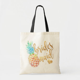 Bolsa Tote PixDezines Sacos de Damas de Honra/Letra Falsa Dou