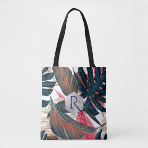 Bolsa Tote PixDezines Vegetação, Monstera Tropical