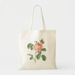 Bolsa Tote PixDezines Vintage Rosa Roses/Refúgio Ilustração